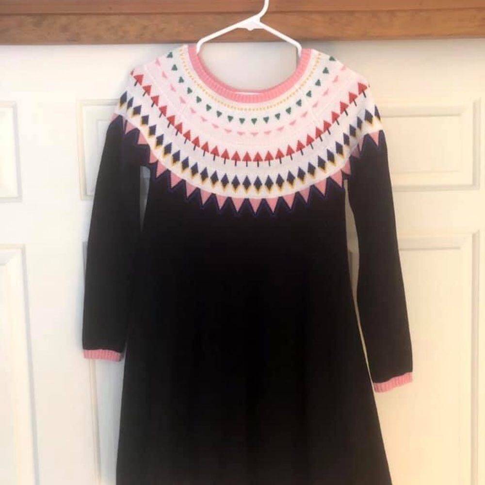 Hannah Andersson sweater dress.